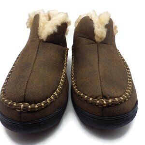 NEW RockDove Slippers Men's Camelback Faux Wool Lined Bootie Size 8 (Ladies 9.5)